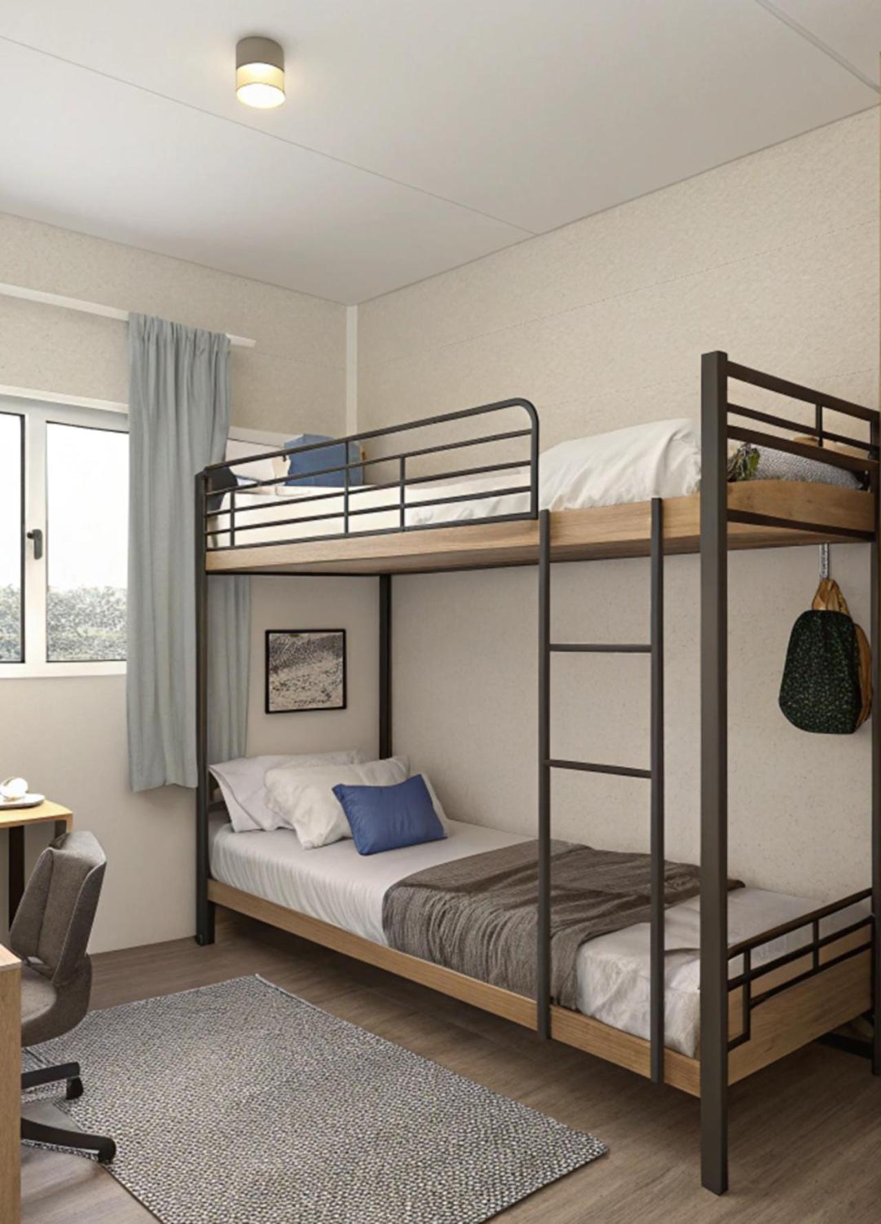 逢甲柏斯青年旅棧 Apartamento Taichung Exterior foto
